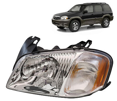 #ad For Mazda Tribute 2001 2004 Headlight Assembly With Bulbs Left Driver Side $122.28