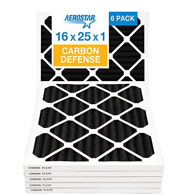#ad 16x25x1 AC and Furnace Air Filter by Aerostar Model: 16X25X1 M07 MERV 7 $63.80