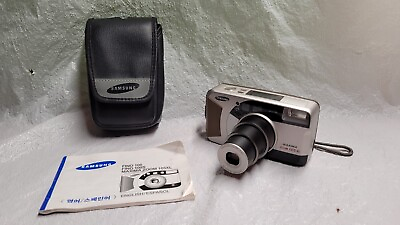 #ad Samsung Camera 35mm Maxima Zoom 105 XL Tested with Case and Instruction Manual $19.99