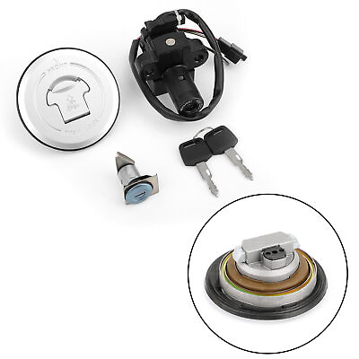 #ad Ignition Switch Fuel Gas Cap Seat Lock Key For Honda Hornet 250 650 CB600F 98 02 $51.89