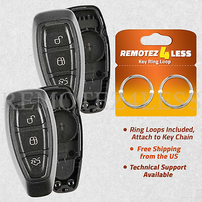 #ad 2 For 2013 2014 2015 2016 2017 2018 2019 Replacement Ford C Max Remote Key Case $14.95