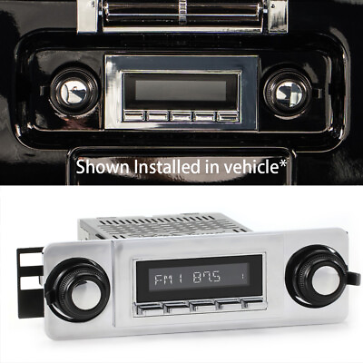 #ad 1967 1972 Chevy amp; GMC Truck Bluetooth Stereo Radio AM FM AUX 275W Retrosound $229.99