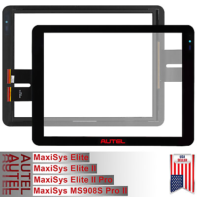 #ad new Touch Screen Digitizer Fit Autel Maxisys Elite Elite II II Pro MS908S Pro II $108.99