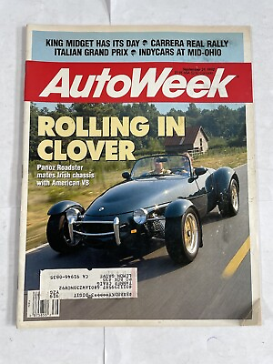 #ad Autoweek Magazine September 21 1992 $11.15