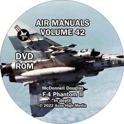 #ad F 4 Phantom Flight Manuals in depth on DVD ROM Over 9000 pages $24.99