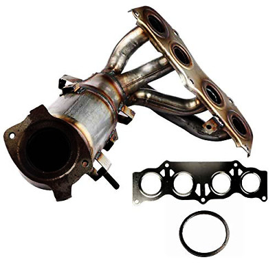 #ad Header Exhaust Manifold w Catalytic Converter For 2002 2006 Toyota Camry Solara $59.99