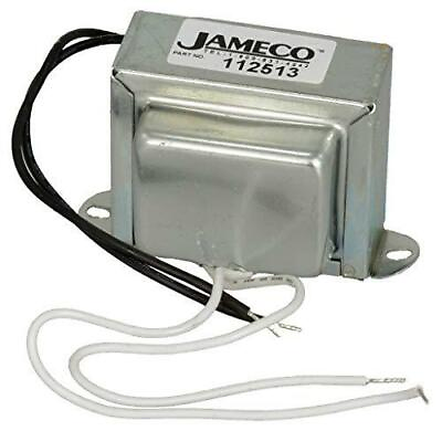 #ad Jameco Valuepro 112512. R Power Transformer 24 VAC 2 Amp 117 VAC Wire Leads $18.89