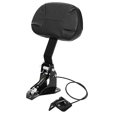 #ad Driver Back Rest Adjustable With Mount Fit For Harley Touring Road Glide 09 23 $260.00