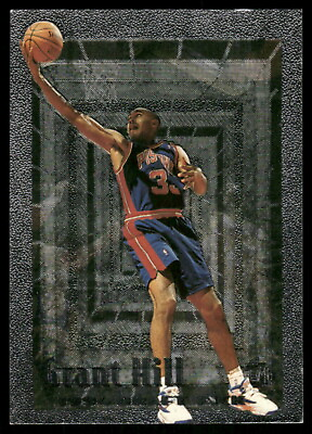 #ad 1994 Topps Embossed #103 Grant Hill RC EX $1.99