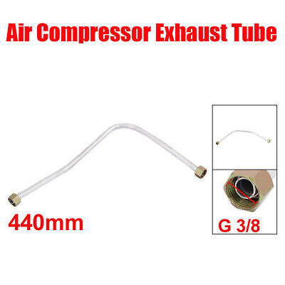 #ad USA SELLER G3 8 17.13quot; Aluminum Air Compressor Exhaust Tube Replacement Silver $11.59