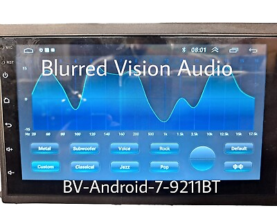 #ad Blurred Vision Car Audio BV ANDROID 7 9211BT Fully LOADED HEADUNIT TOUCHSCREEN $160.00