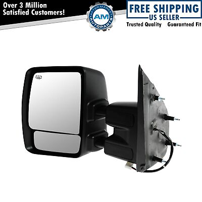 #ad Power Heated Chrome Cap Mirror LH Left Driver for Nissan NV 1500 2500 3500 $187.73
