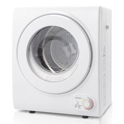 #ad ROVSUN Portable Clothes Dryer Laundry Front Load Mini Tumble Dryer Machine110V $199.99