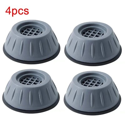 #ad 4 PCS Anti Vibration Washing Machine Support Anti Slip Rubber Feet Base Pads Mat $8.99