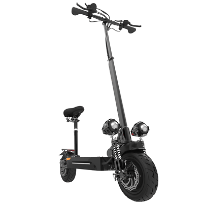 #ad USED Dual Motor Electric Scooter 40Mph Max Speed 40Miles 48V 2400W $829.00