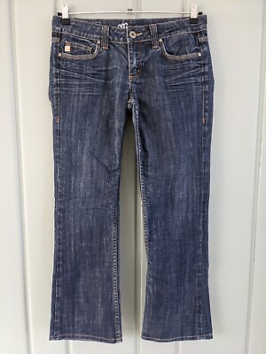 #ad Miss Me Womens 30 Jeans Boot Cut Med Venice Flap Pocket JP4197B Bronx Stretch $28.99