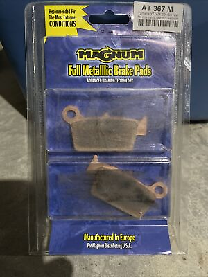 #ad Magnum full metallic brake pads $8.00
