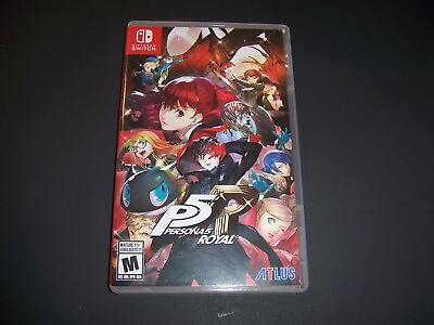 #ad Authentic Replacement Case ONLY for PERSONA 5 ROYAL P5 Nintendo Switch Box $15.49
