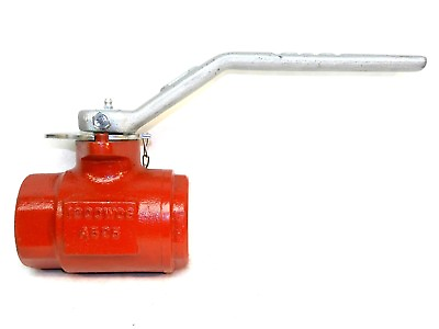 #ad NEW Camp;C Ball Valve 2quot; NPT 1000 WOG REDUCED BORE LOCK PIN GREASE FITTING IG $89.99