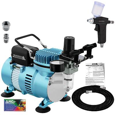 #ad Master Economy Series G70 Airbrush Kit with Master Compressor TC 20 amp; Air Hose $110.99