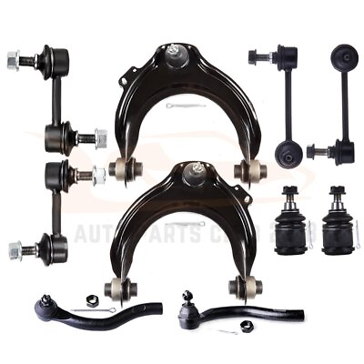 #ad 10x Suspension Kit Front Control Arm Tie Rod End Link For 2003 2007 Honda Accord $63.55