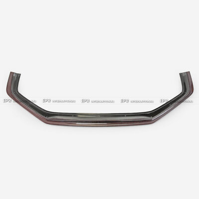 #ad #ad For Civic 17 Typ R FK8 VRS W Type Extension Front Bumper Lip Red Carbon Fiber $3159.07