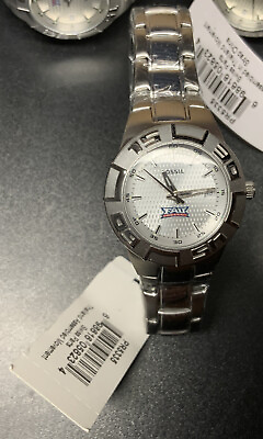 #ad FAU Florida Atlantic University Fossil PR5335 Watch Ladies SS WristwatchWorking $17.95