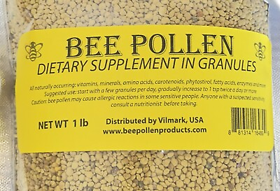 #ad 1 lb of Bee Pollen Granules Raw and Unprocessed Great for Weight Loss $21.99