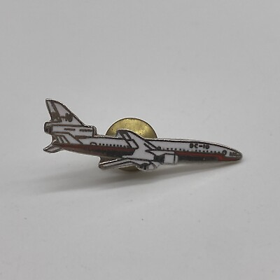#ad Vintage McDonnell Douglas DC 10 Airplane Aircraft Lapel Pin $6.00