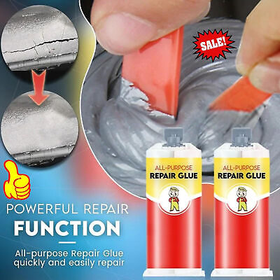 #ad 2PCS All Purpose Repair Glue Casting Repair Glue For Metal bonding Agent Paste $8.85