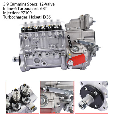 #ad For P7100 Cummins Fuel Injection Pump Dodge Ram 5.9L Diesel 12V B Series 94 98 $895.00