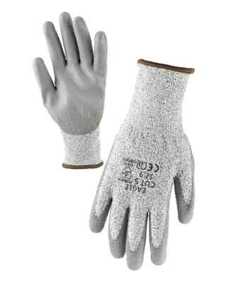 #ad Gloves Cut Resistant Level 5 #x27;C#x27; PU Coating for grip Anti Cut Safety FREE POST AU $12.90