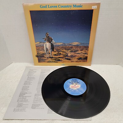 #ad 1981 God Loves Country Music Record LP Maranatha Music – MM0080A $5.65