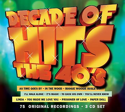 #ad VARIOUS Decade of Hits: The 40#x27;s Various CD $15.81