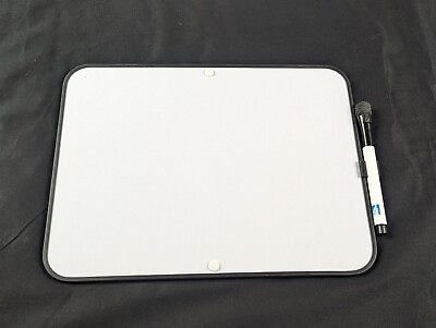 #ad DRY ERASE BOARD with Marker Stand or Hang Size 9quot;x12quot; Whiteboard White Board $10.99