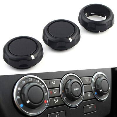 #ad 3Pcs Air Condition Control Volume Knobs For 2007 2015 08 Land Rover Freelander 2 $29.95