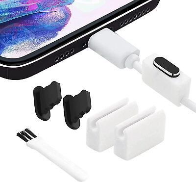 #ad 2 Pack Anti Dust Plugs for iPhone 14 Pro Max 13 11 12 Mini Dust Cover 8 Pin D... $10.69