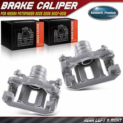 #ad 2x Brake Caliper with Bracket for Nissan Pathfinder 2005 2012 Rear Left amp; Right $84.82