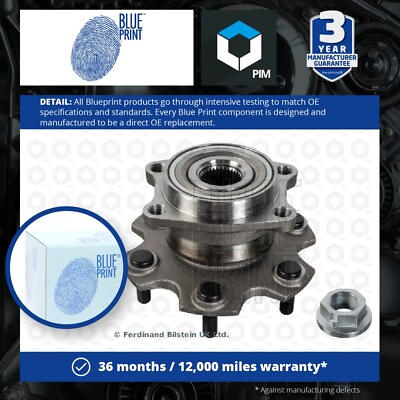 #ad Wheel Bearing Kit fits MITSUBISHI PAJERO Mk4 3.2D Rear 2007 on 4M41 Blue Print GBP 70.72