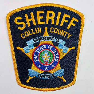 #ad Collin County Texas TX Patch B6 $6.74