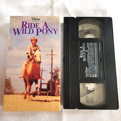 #ad Ride a Wild Pony VHS Walt Disney ** BUY 2 GET 1 FREE ** FAST COMBINED SHIPPING $3.57