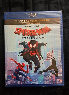 #ad Spider Man: Into the Spider Verse Blu ray 2018 Sealed $9.99