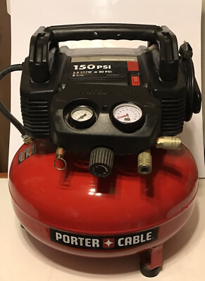 #ad Porter Cable Air Compressor 150 PSI Parts Or Repair Fedex Shipping $70.00