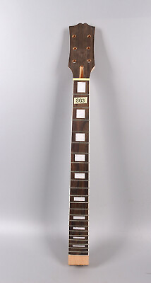 #ad Guitar Neck 22fret 24.75inch Rosewood Fretboard Mahogany Set in heel SG Style $59.00