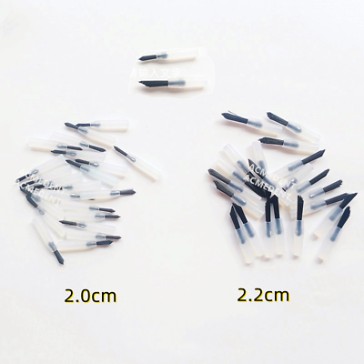 #ad 100Pcs Pack New Dental Disposable Black Mini Brush Tips Applicator Free Handle $120.65