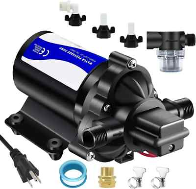 #ad 110V on Demand Water Pump 50 Psi Water Pressure Booster for Home Utility Water $80.49