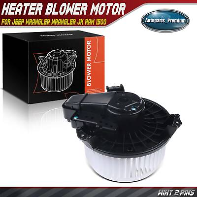 #ad HVAC Heater Blower Motor for Ram 1500 2014 2018 Jeep Wrangler 2014 2017	Front $49.99