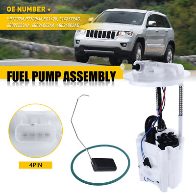 #ad Electrical Fuel Assembly Pump for Jeep Grand Cherokee Commander V8 4.7L 07 10 $51.99
