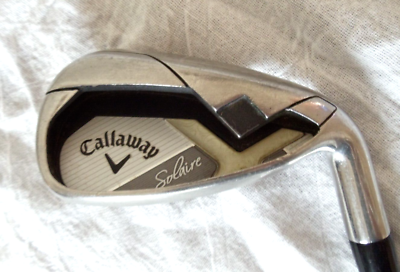 #ad Callaway Solaire 9 Iron RH Golf Club Graphite Shaft Womens Ladies Flex EXCELLENT $439.95