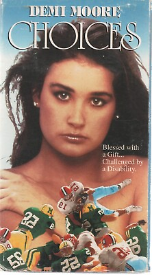 #ad Choices VHS Demi Moore 1992 Vintage $2.00